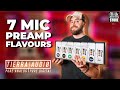 7 mic preamps to taste  tierra audio flavours kit