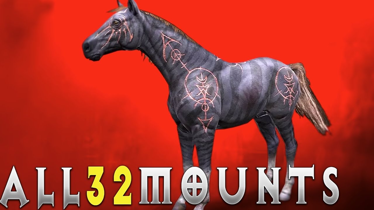 ALL 32 Diablo 4 Mounts & How To Get Them