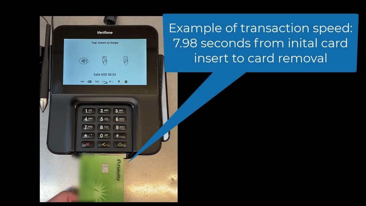 Verifone M400 Sample Transaction YouTube