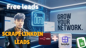  “The Easiest LinkedIn Lead Scraper Ever (n8n + SerpAPI in 5 Minutes)”