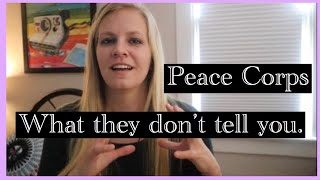 New Peace Corps volunteers Must watch.