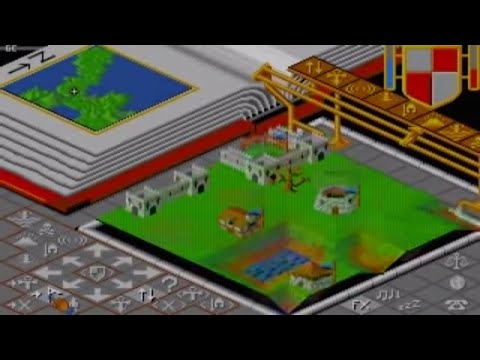 Populous - PC - The First God Game (Bullfrog/EA 1989)