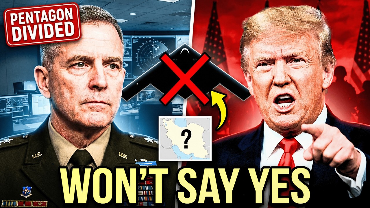 Trump's Top General "WON'T SAY YES" — The Iran Strike Debate Tearing the Pentagon Apart