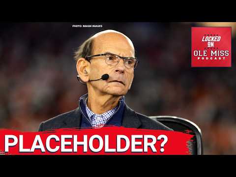 Finebaum Just Called Pete Golding a Placeholder | Ole Miss Football