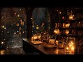 Rainlit Cabin Dreams 🌧️ | Cozy Fire Sounds for Calm Mind & Restful Night 🍁