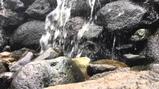 Waterfall fountain relaxing meditation calm peace serenity with sound