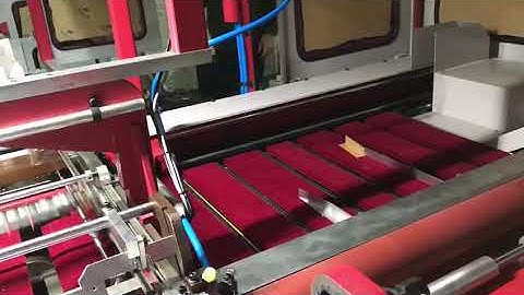 ST036XL Automatic case maker /hardcover machine for making side wings by Cold Glue System