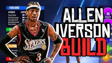 HOW TO MAKE A ALLEN IVERSON BUILD ON NBA 2K20 - 6