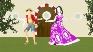 Mmd Killer Lady Remix Luffy And Han Anime