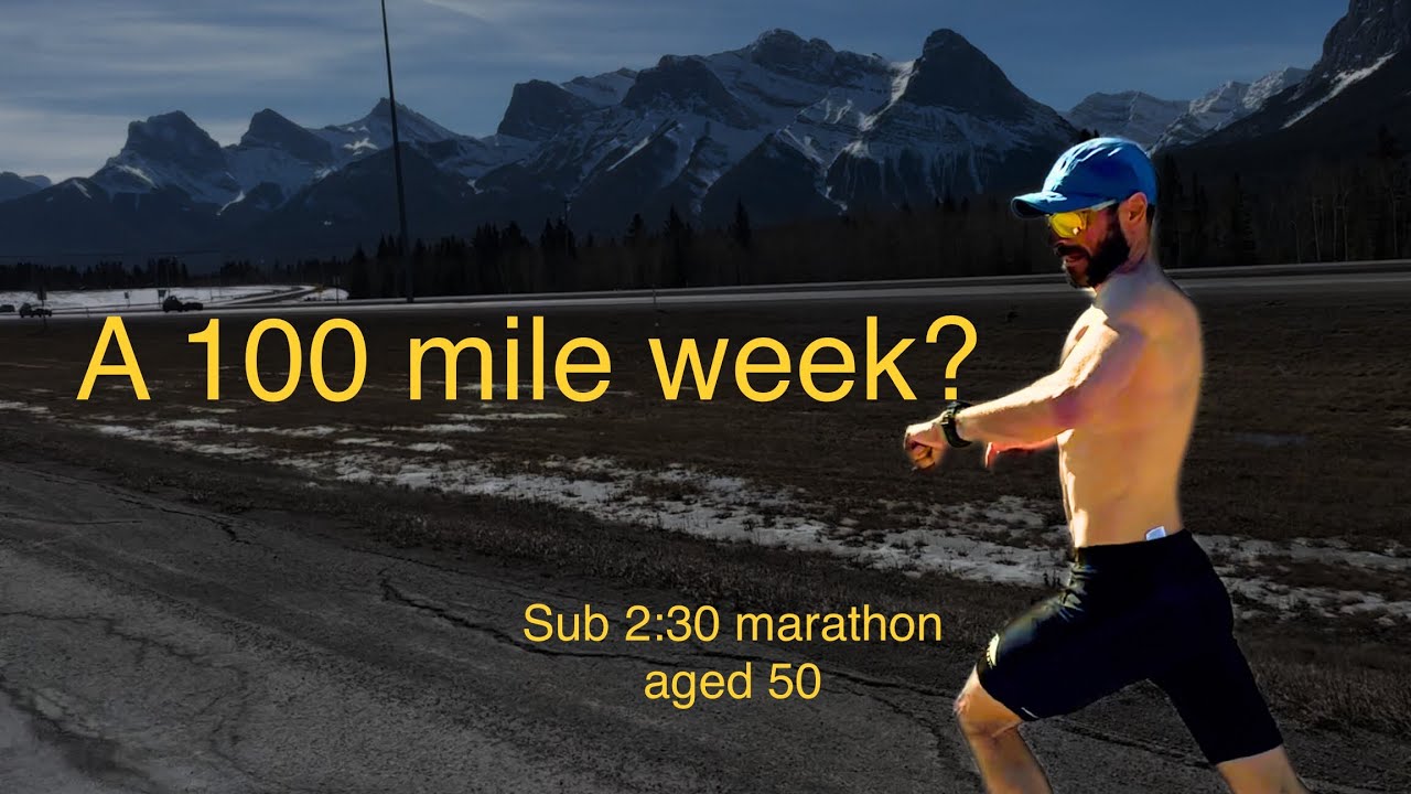 The 100 mile week with 3 weeks to go // Sub 