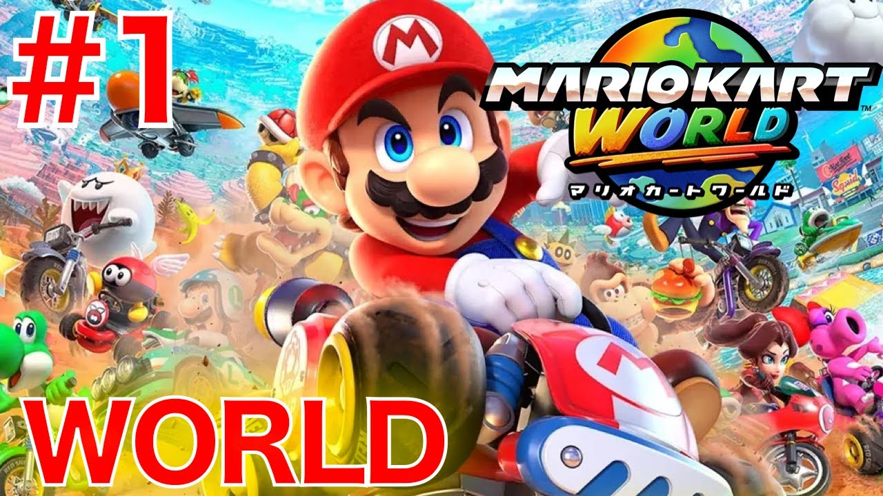 1 Blown away by the evolution of Mario Kart! Massive maps [Mario