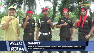 WABUP IRAWATI MEMINTA AGAR PT RMU BEKERJASAMA DENGAN MASYARAKAT LOKAL WABUP IRAWATI MEMINTA AGAR PT RMU BEKERJASAMA DENGAN MASYARAKAT LOKAL