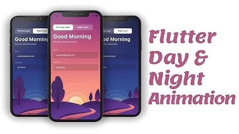 Day and Night Mood Animation - Flutter Animation - Speed Code