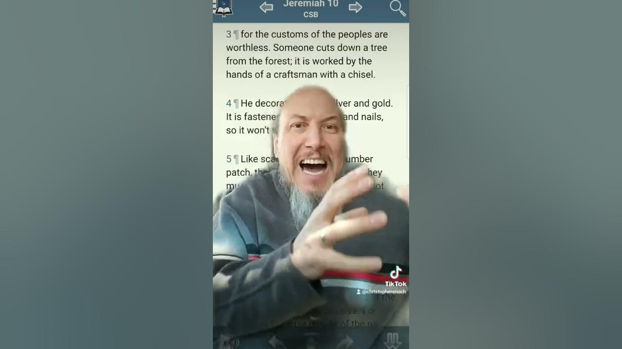 Is Jeremiah 10 about Christmas Trees? YouTube