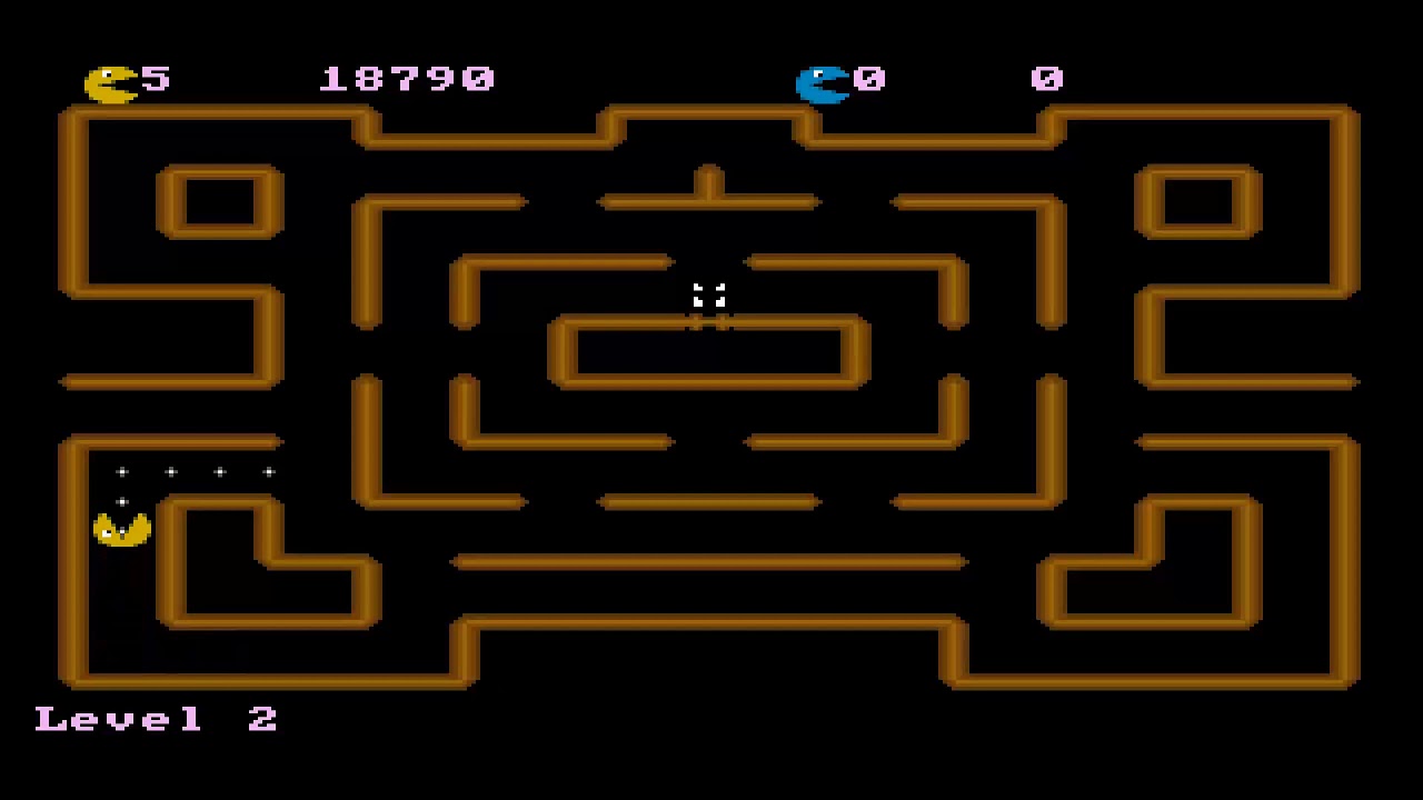 Double Pacman PAC MAN CLONE By Breadbin Bread bin Games MICROSOFT DOS ...