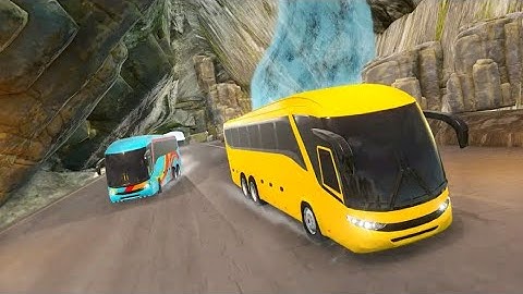 Mountain Climb Bus Racing Game 2021 - Android Gameplay