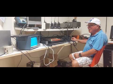 CW Demo of the RTTY/CW/ASCII capable Theta 7000E TONO