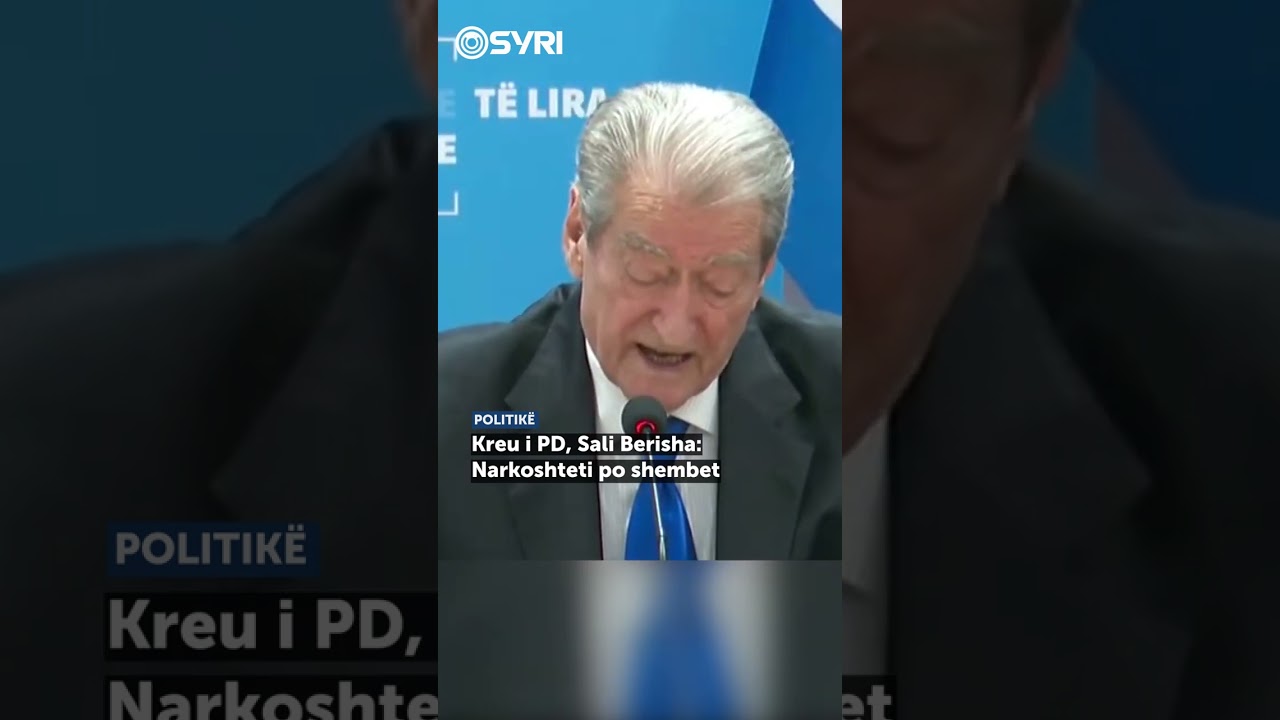 Kreu i PD, Sali Berisha: Narkoshteti po shembet