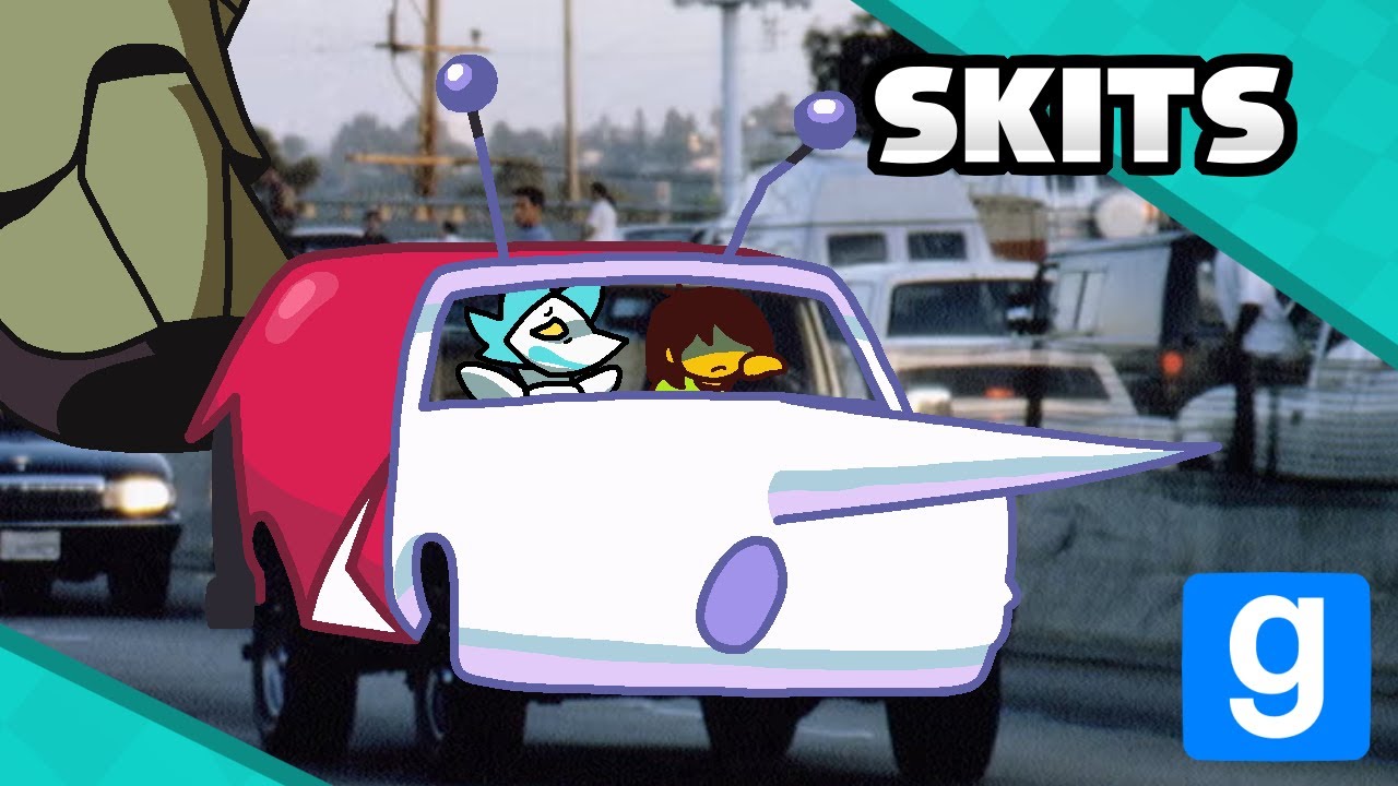 The Fun Gang Go to Driving School! ( Deltarune Skits)