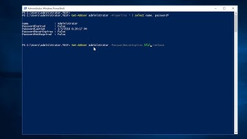 Set Password To Never Expire Using PowerShell On Windows Server 2016
