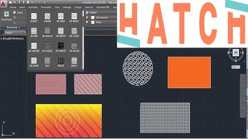 Autocad Hatch Command Tutorial Complete | AutoCAD Gradient Hatch