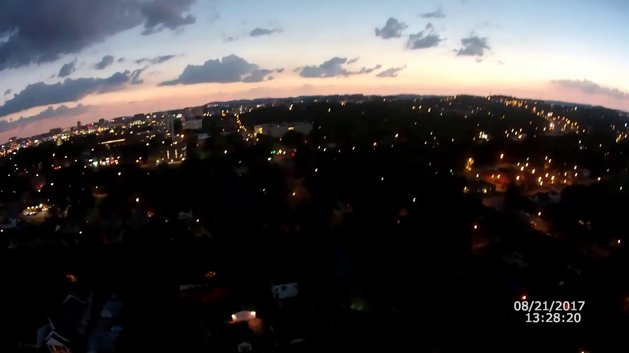 Solar Eclipse 2017 Nashville drone footage YouTube