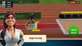 Athletics Championship Long jump tutorial screenshot 2