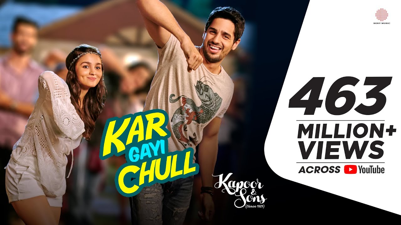 Kar Gayi Chull   Kapoor  Sons  Sidharth Malhotra  Alia Bhatt  Badshah  Amaal Mallik Fazilpuria