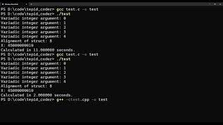 C register keyword follow up -- A Working Example of Improved Execution Time
