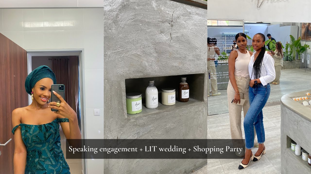 Life in Lagos #34: my first interracial wedding, speaking engagement, inside Arami factory