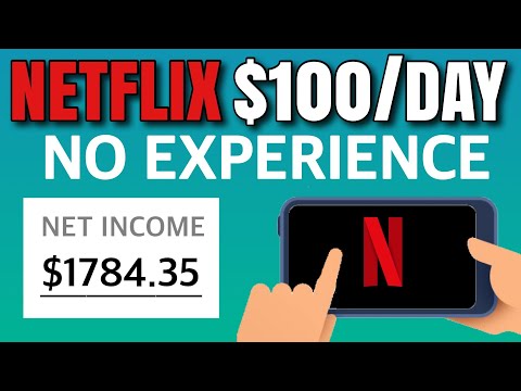 Get Paid to Watch Netflix ($100/Day) No Experience | Make Money Online 2023