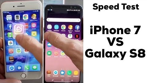 iPhone 7 Plus vs Galaxy S8+ in 2019 | Speed Test and Camera Comparison