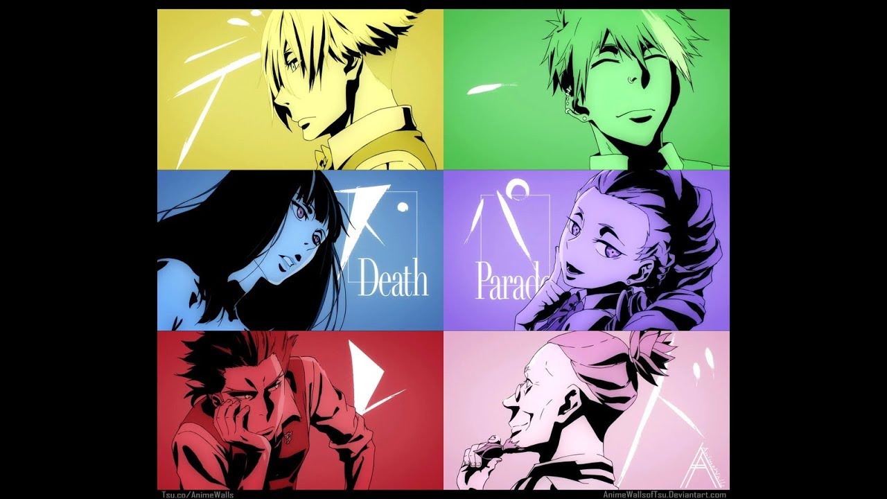 death parade opening flyers 8bit youtube flyers anime opening