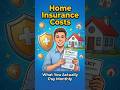How Much Home Insurance Costs You Monthly