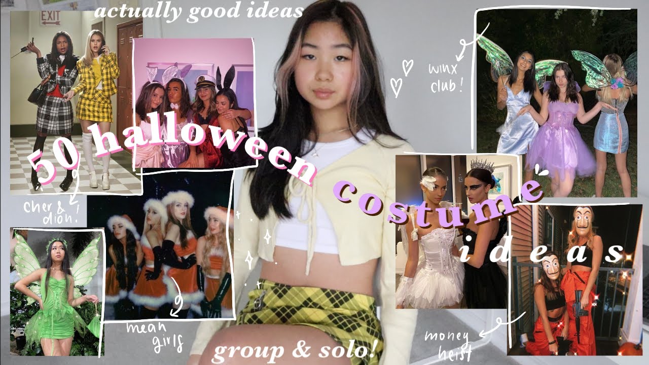 50 TRENDY halloween costume ideas 2021 (LAST MINUTE, CUTE, EASY) | gabrielle teo