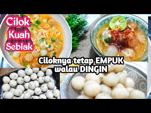 Resep Cilok Kuah Pedas Takaran Sendok