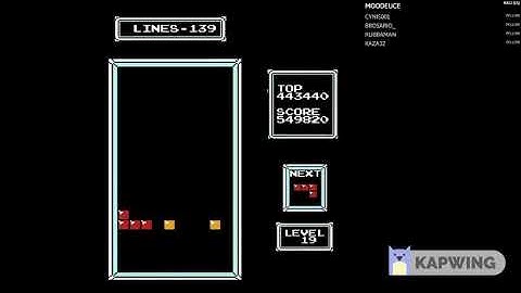 NES Tetris | Max out 999,999