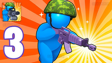 Zombie Defense: War Z Survival Gameplay Walkthrough Part 3 - Tutorial Army Commander (Android,iOS)