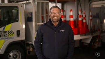 X-Cone - Automated Traffic Cone Management Machine on SevenSharp, NZ 2024