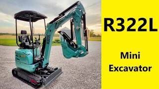 R322L Mini Excavator