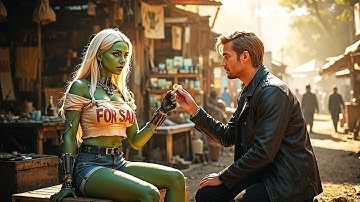 The Abandoned Alien Slave — Broken, Starving… Until a Human Captain Called Her His Wife HFY Story