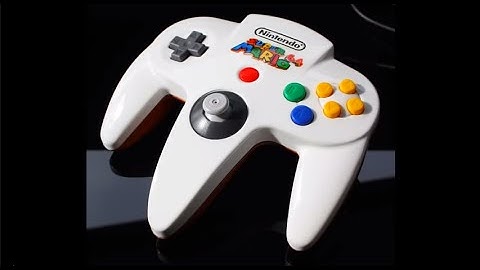 Custom Super Mario 64 N64 controller