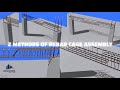 2 Methods of Rebar Cage Assembly 🏗️#construction #diy #3danimation