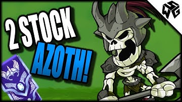 2 Stock Azoth! - Brawlhalla Diamond Ranked Azoth 1v1