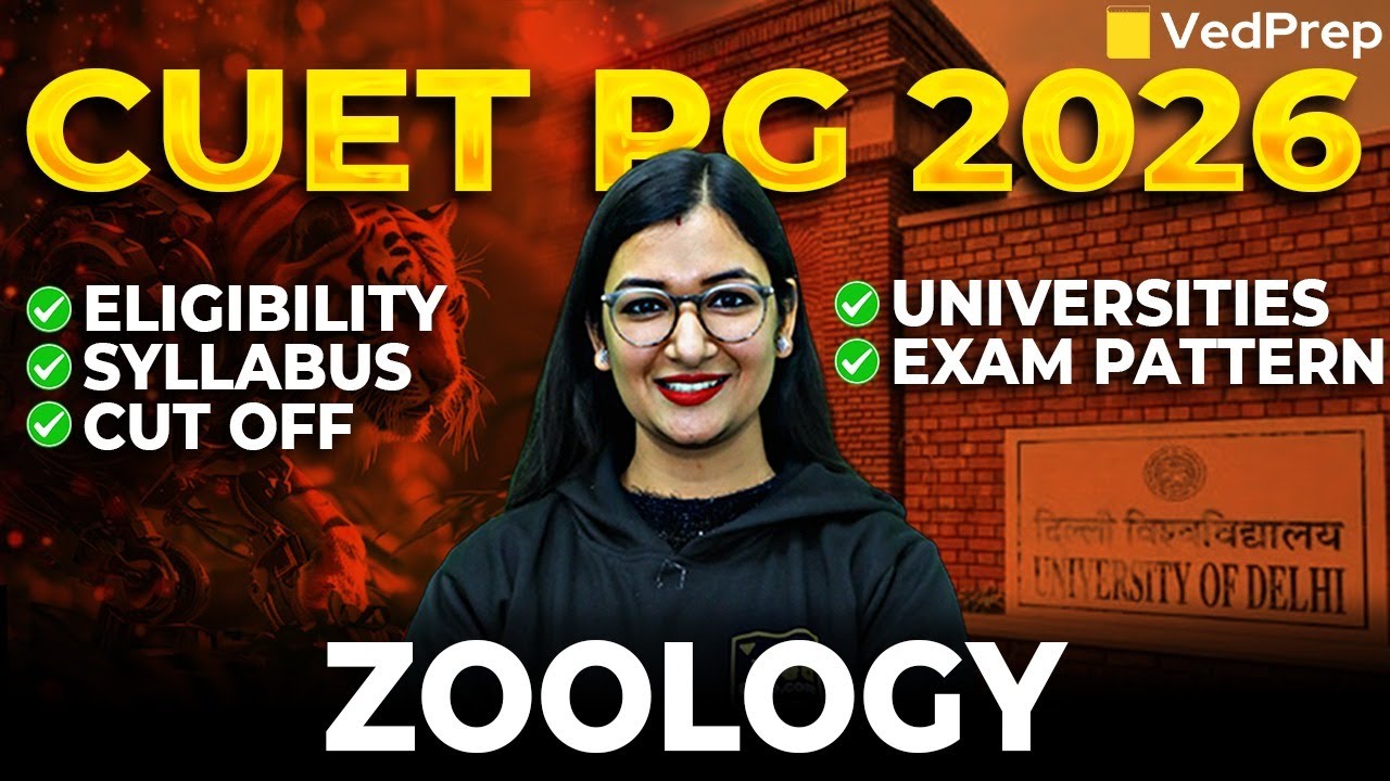 CUET PG 2026 Zoology Complete Details | Eligibility, Syllabus, Cut Off ...