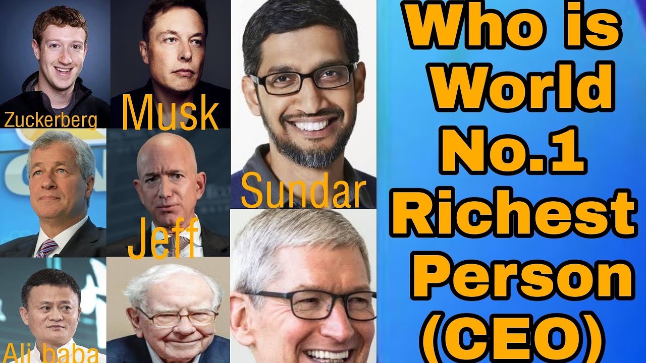 Top 10 Highest Paid CEO s In The World 2021 Top 10 Richest CEOs In 