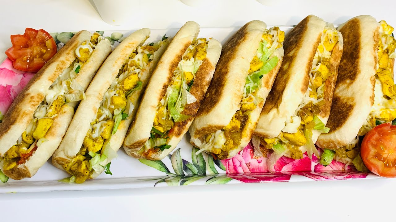 فطائر الخلاط بدون فرن/عجينة الخلاط للسندوتشات خفيفة وقطنيه/فطائر الدجاج بدون فرن مع أم لقمان