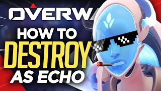 20 ACTUALLY Useful Echo Tips & Tricks (Overwatch Advanced Guide)
