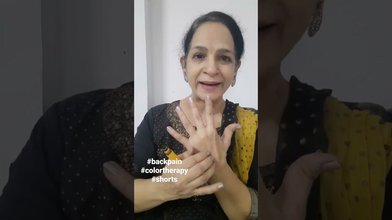 Treat Back Pain Instantly Using Colour Therapy