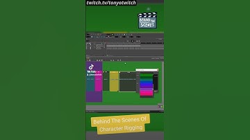 Behind The Scenes Of Character Rigging #shorts